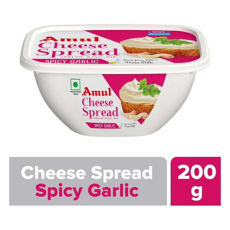 Amul Spicy Garlic Cheese Spread