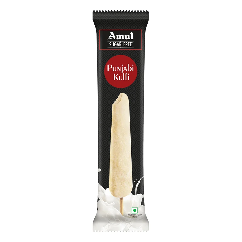 Amul Sugar Free Punjabi Kulfi Ice Cream Stick