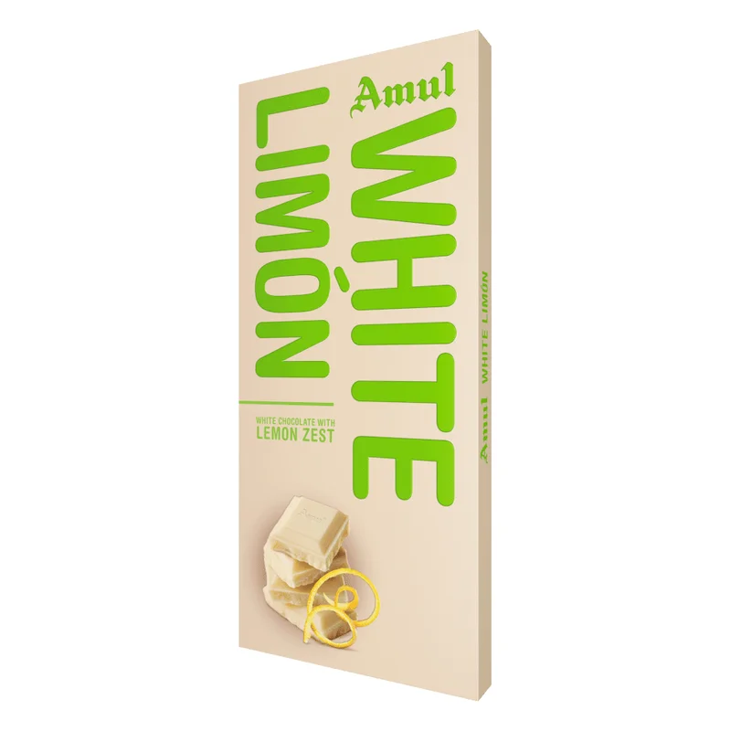 Amul White Limon Chocolate