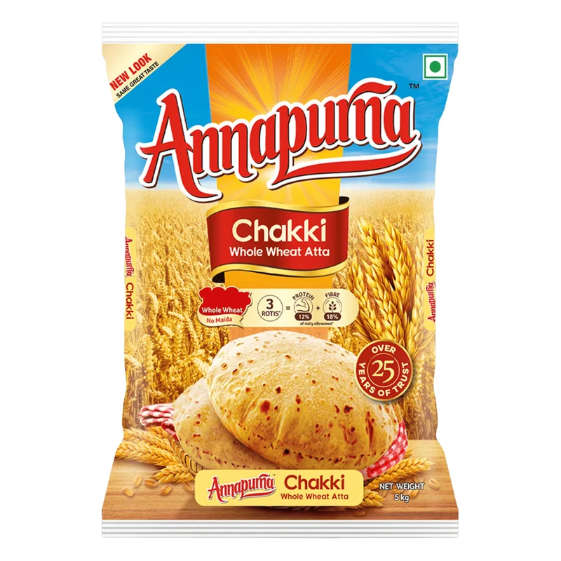 Annapurna Farm Fresh Chakki Whole Wheat Atta