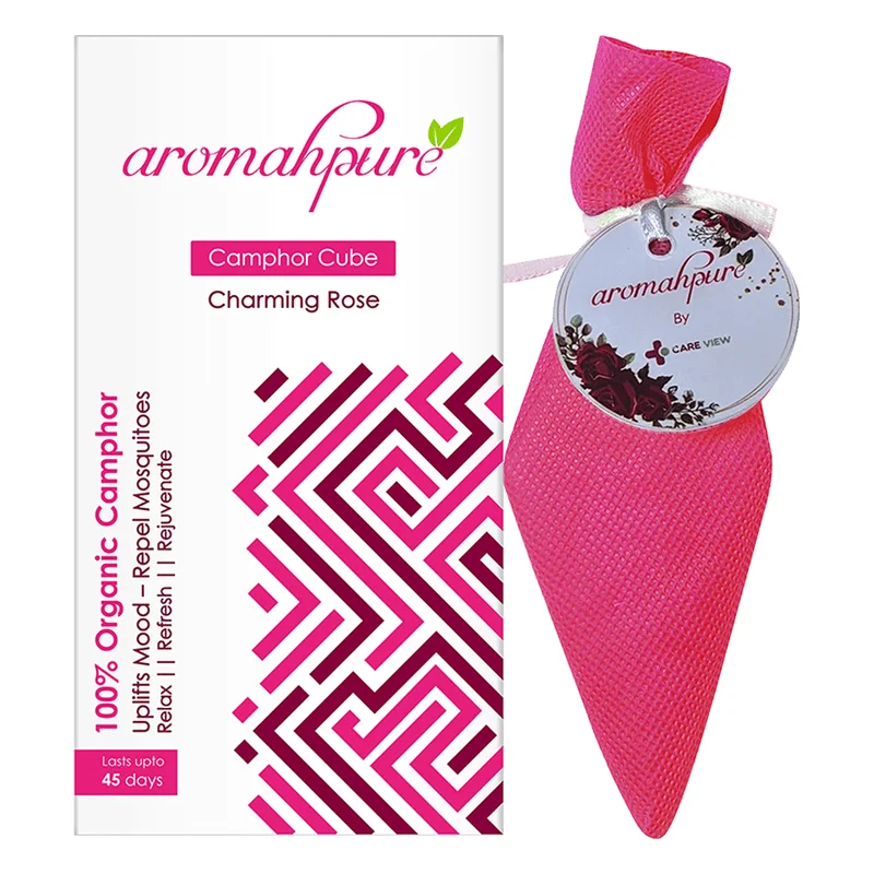 Aromahpure Camphor Cube - Charming Rose
