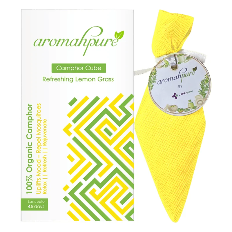 Aromahpure Camphor Cube - Refreshing Lemongrass