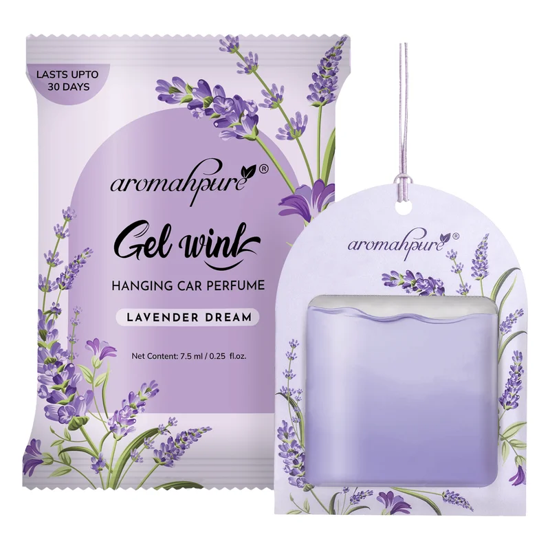 Aromahpure Gel Wink Hanging Car Perfume - Lavender Dream