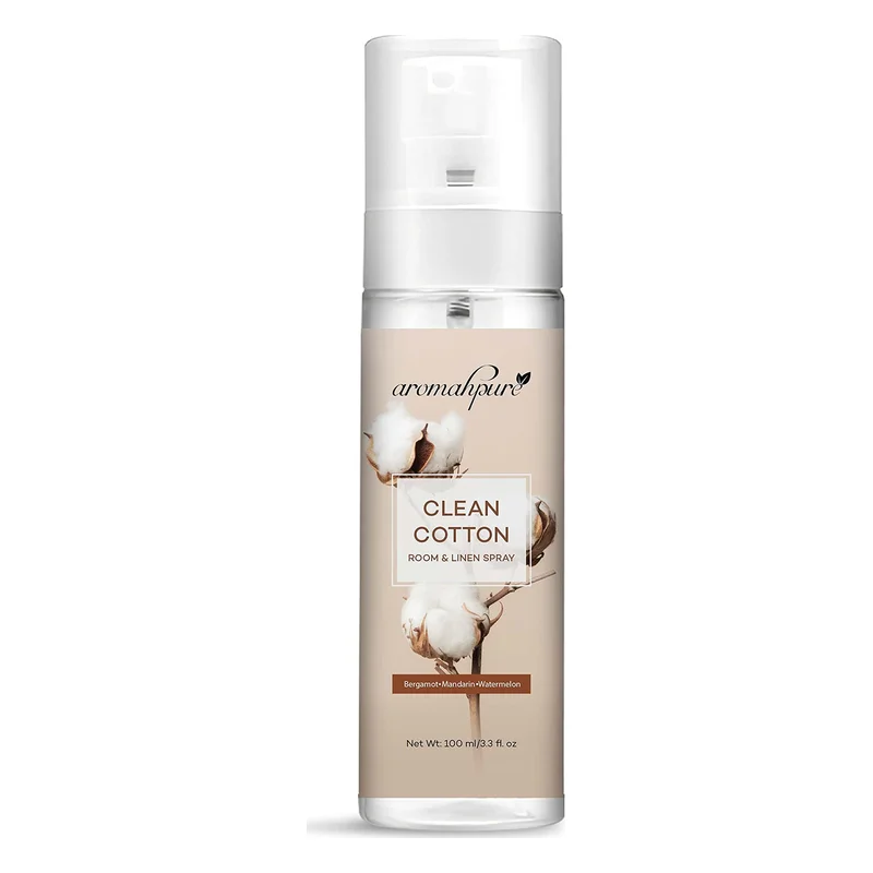 Aromahpure Room & Linen Spray - Clean Cotton