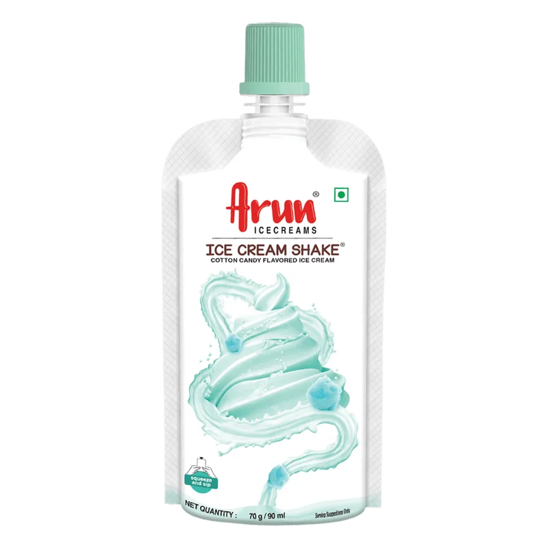 Arun Cotton Candy Ice Cream Shake