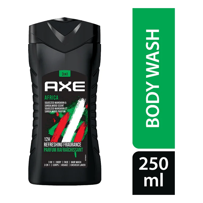 Axe Africa 3 In 1 Body Wash