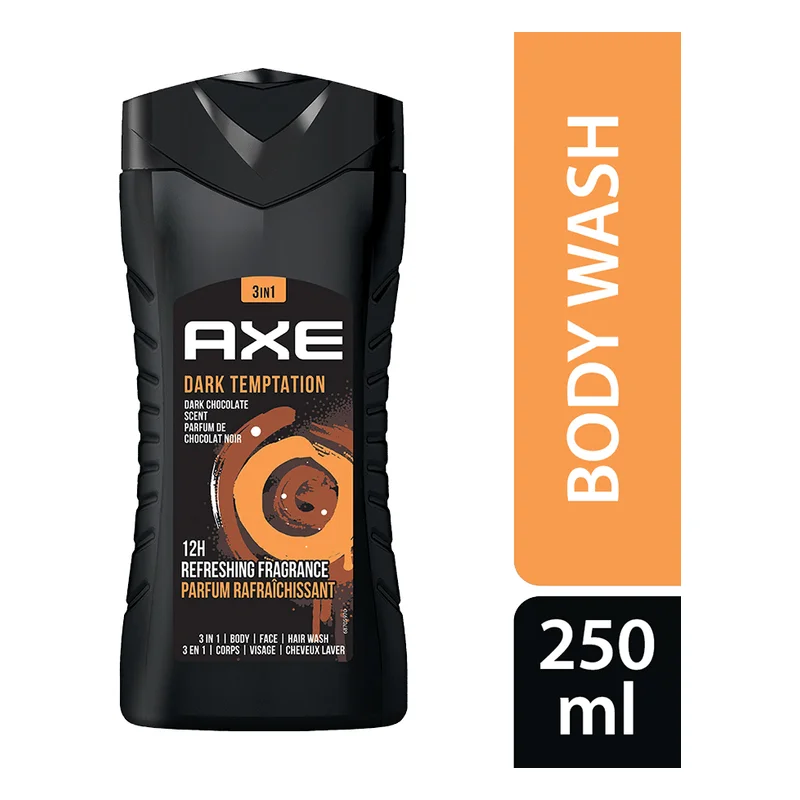 Axe Dark Temptation 3 In 1 Body Wash