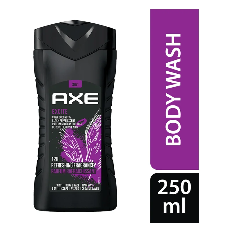 Axe Excite 3 In 1 Body Wash