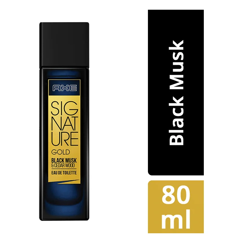 Axe Signature Gold Black Musk & Cedar Wood Body Perfume