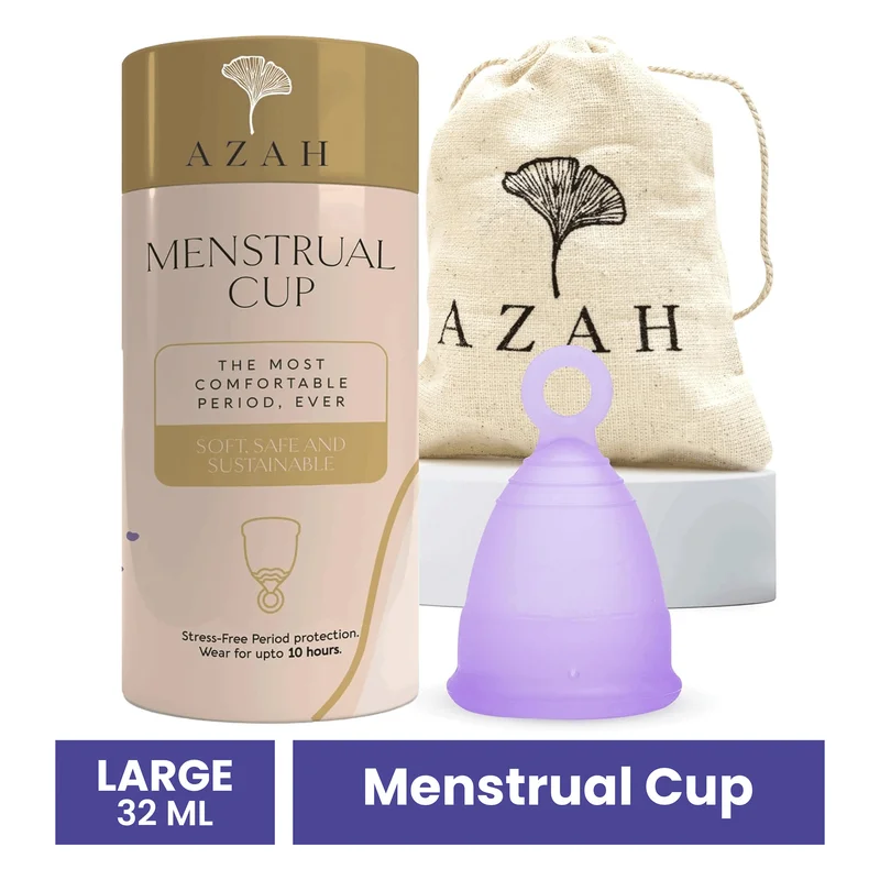 Azah Odour & Rash-Free Menstrual Cup - Large