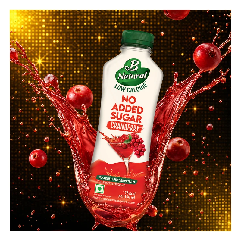 B Natural Cranberry Juice No Added Sugar