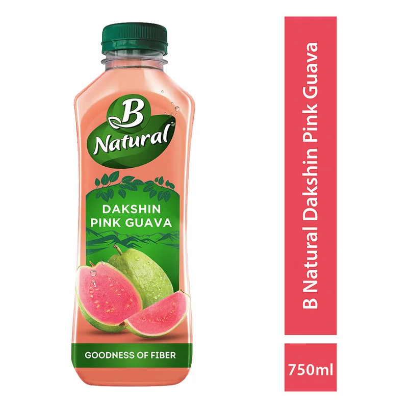 B Natural Dakshin Pink Guava Juice
