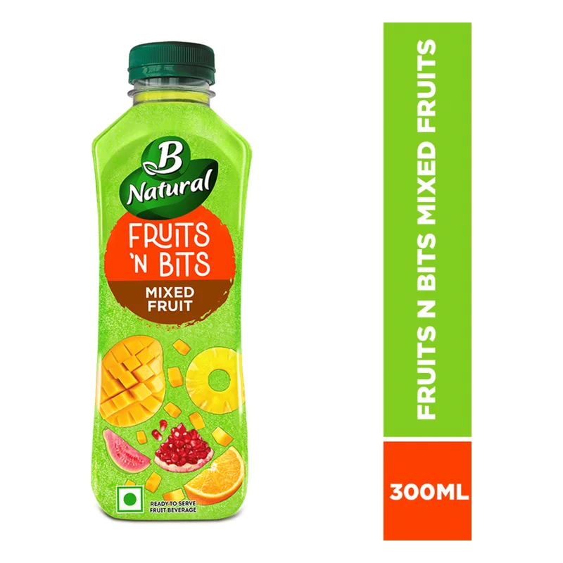 B Natural Fruits N Bits Mixed Fruit Juice