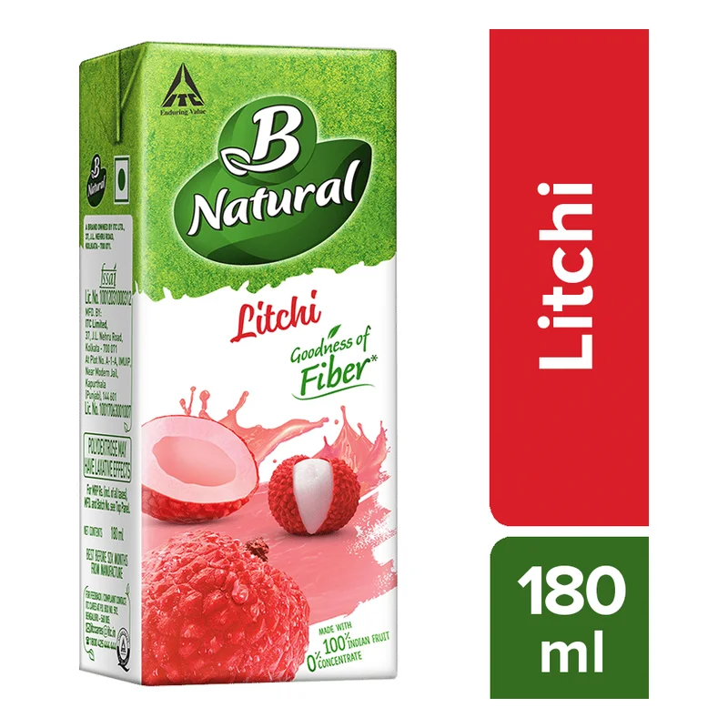 B Natural Litchi Juice