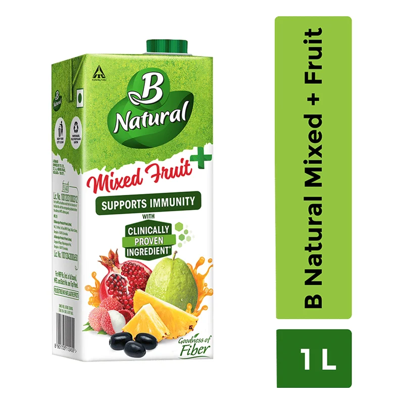 B Natural Mixed Fruit+ Juice with Green Coffee Extract