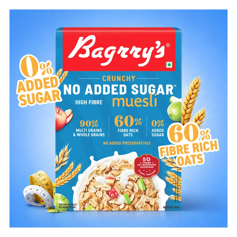 Bagrry's Crunchy Muesli - No Added Sugar