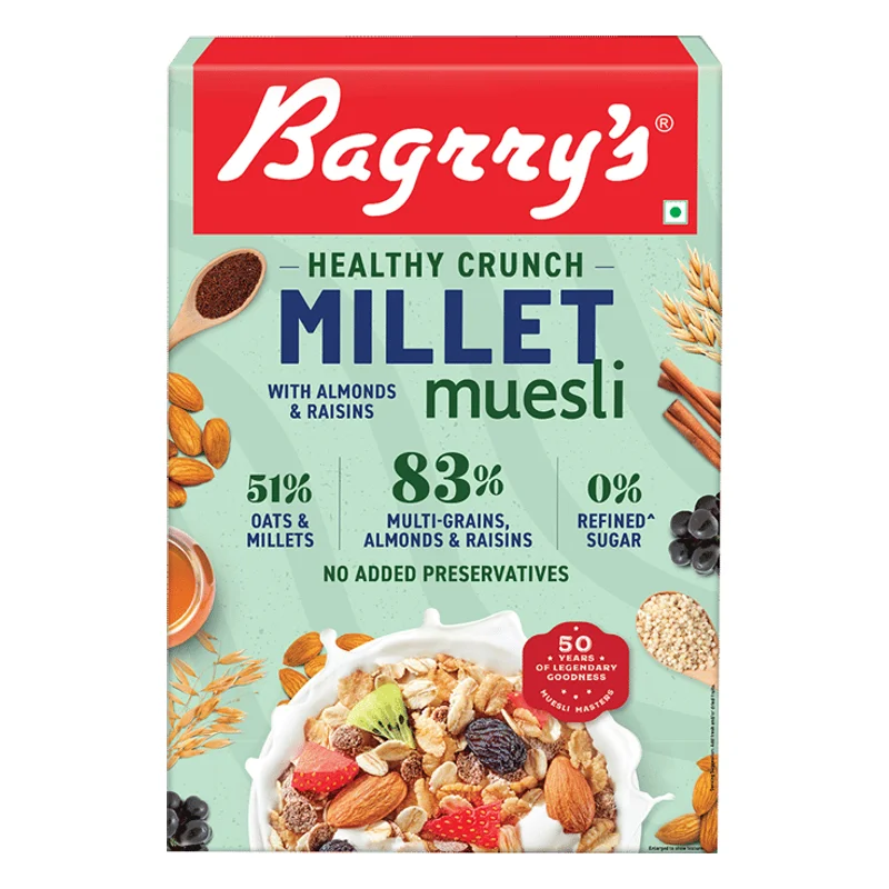 Bagrry's Healthy Crunch Millet Muesli