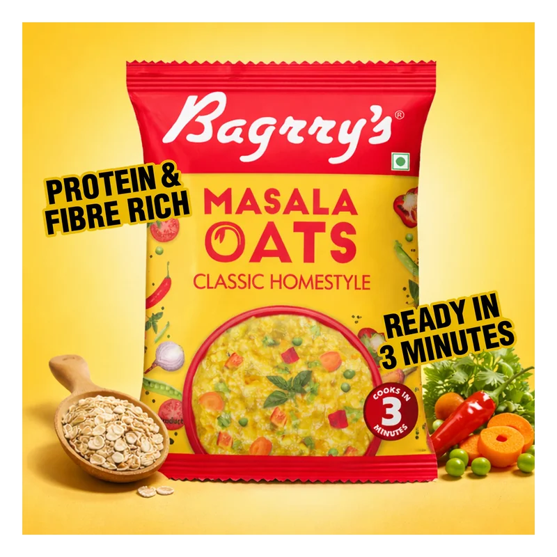 Bagrry's Masala Oats - Classic Homestyle