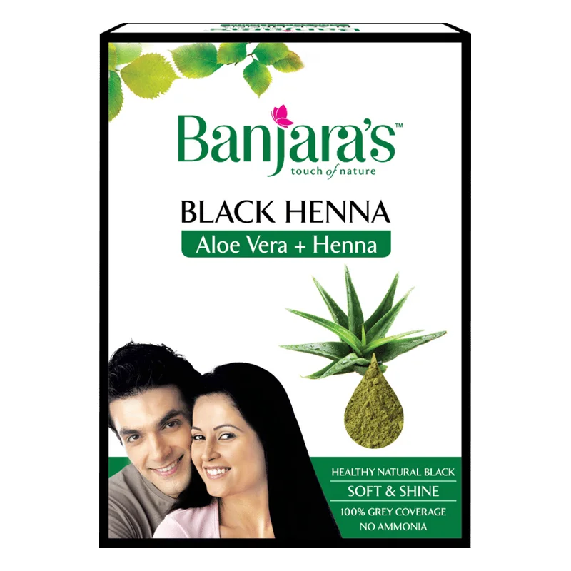 Banjara's Black Henna with Aloe Vera Hair Colour