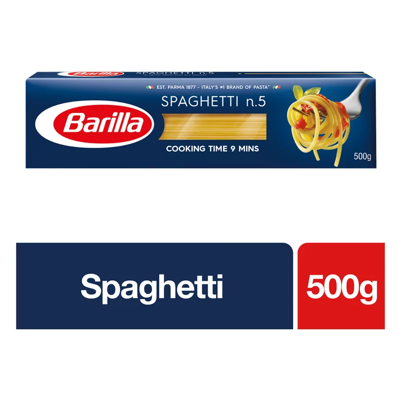 Barilla Spaghetti n.5 Durum Wheat Pasta