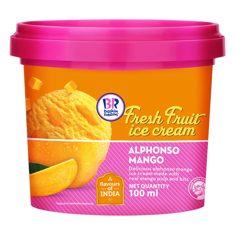 Baskin Robbins Alphonso Mango Ice Cream