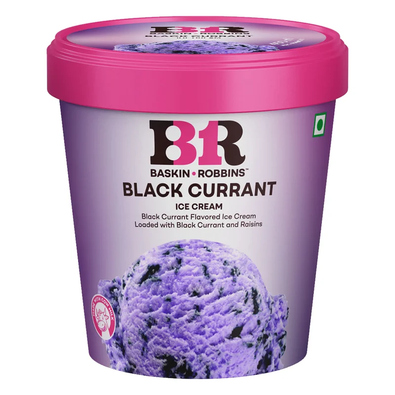 Baskin Robbins Black Currant Ice Cream