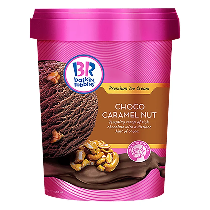 Baskin Robbins Choco Caramel Nut Ice Cream