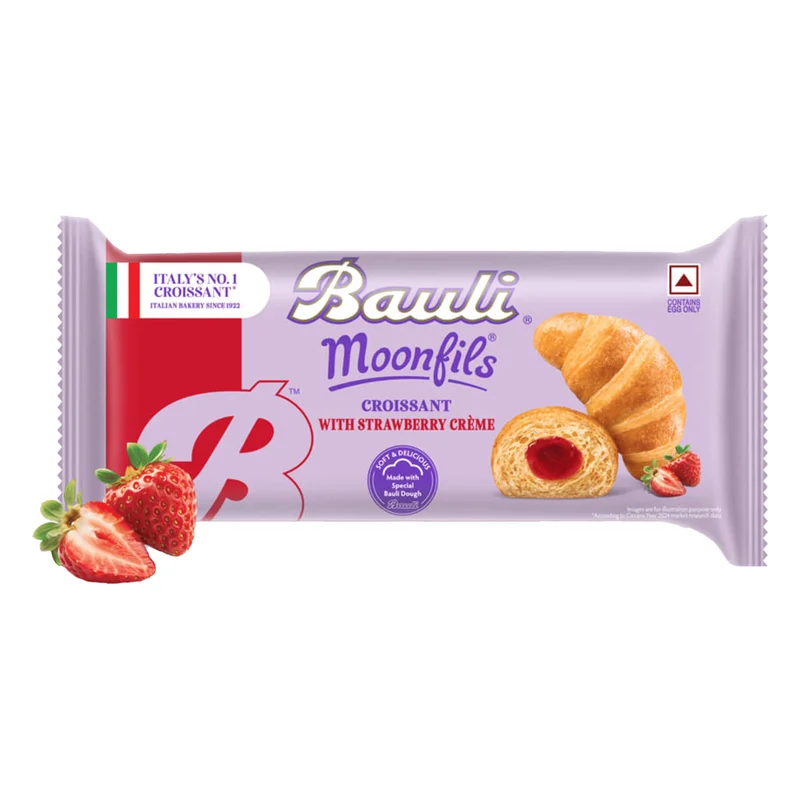 Bauli Moonfils Croissant - Strawberry Creme