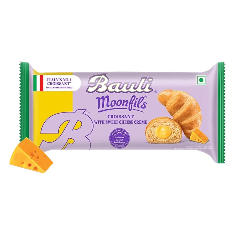 Bauli Moonfils Croissant - Sweet Cheese Creme, Veg