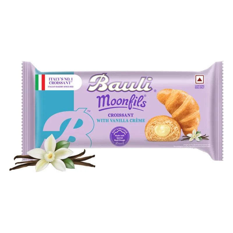 Bauli Moonfils Croissant - Vanilla Creme