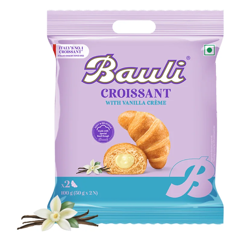 Bauli Moonfils Croissant - Vanilla Creme, Veg