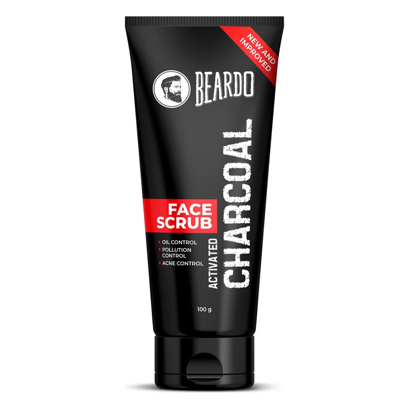 Beardo Activated Charcoal Face Scrub