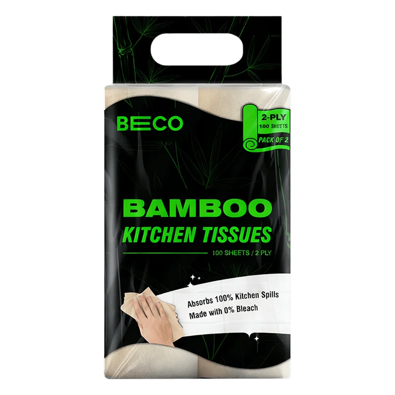 Beco Bamboo Kitchen Tissue Rolls 2 Ply