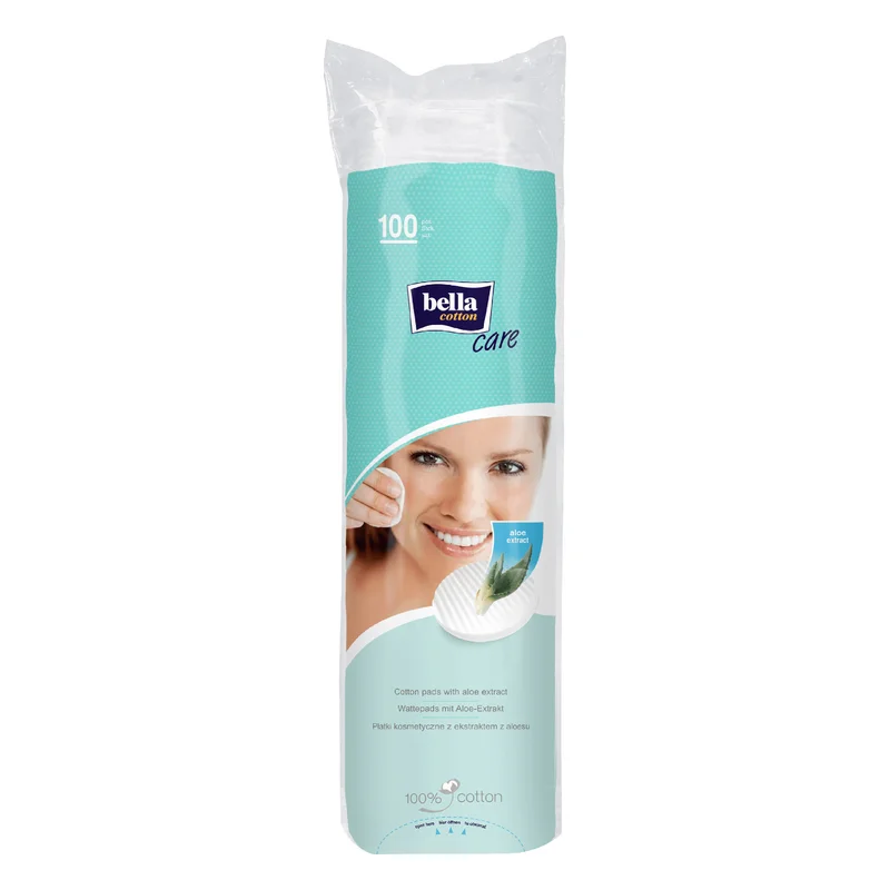 Bella Cotton Pads with Aloe Vera