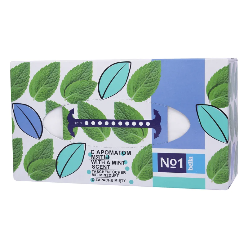 Bella Facial Tissues with Mint - 2 Ply