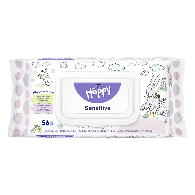 Bella Happy Baby Wet Wipes - Sensitive