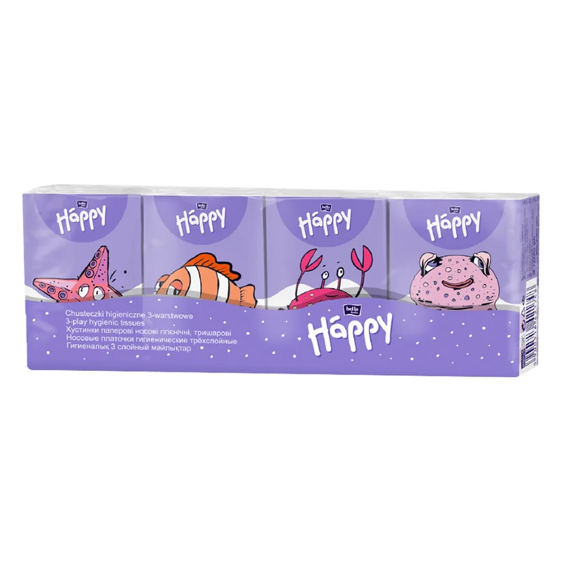 Bella Happy Mini Pocket Tissues