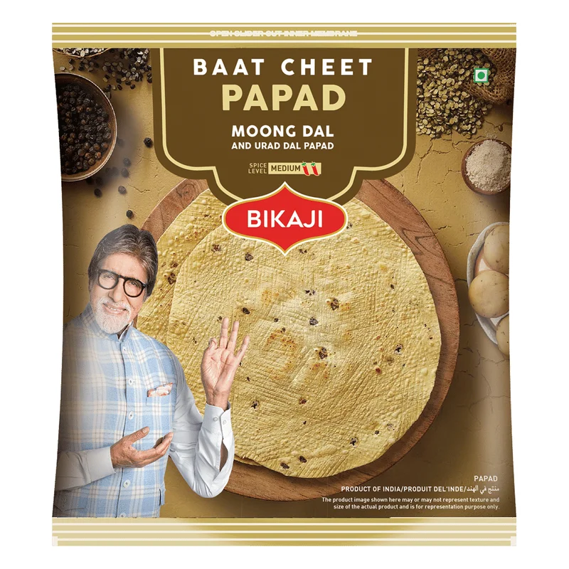 Bikaji Baat Cheet Moong Dal Papad