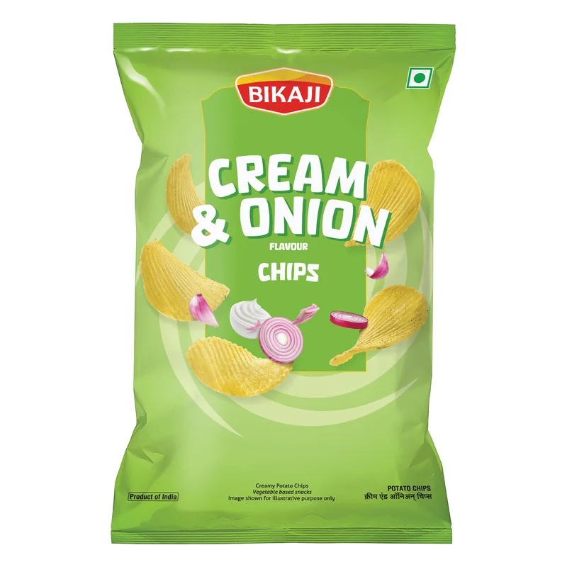 Bikaji Cream & Onion Chips