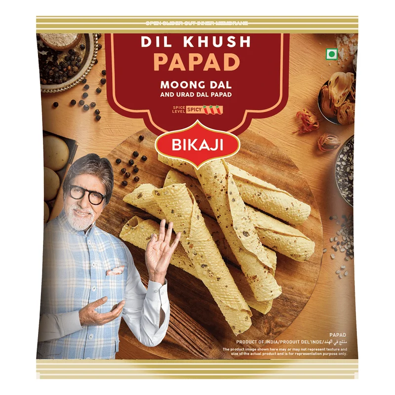 Bikaji Dil Khush Moong Dal Papad
