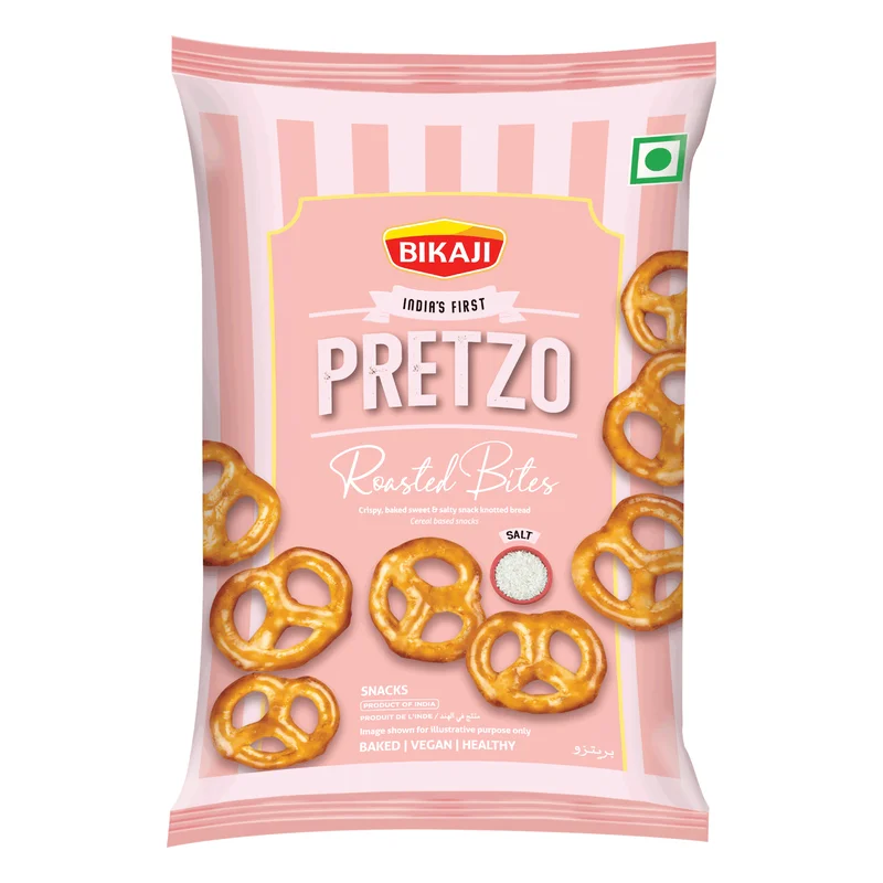 Bikaji Pretzo Salty Roasted Bites