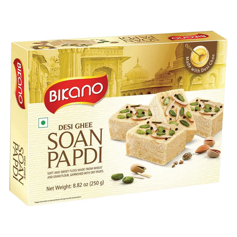 Bikano Desi Ghee Soan Papdi