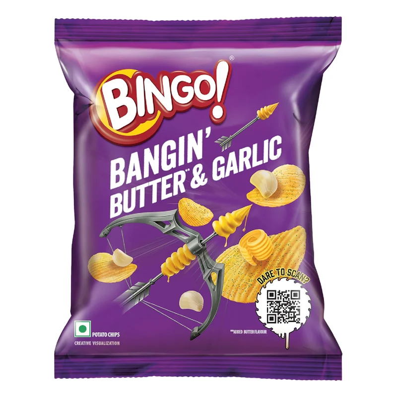 Bingo! Bangin' Butter & Garlic Potato Chips