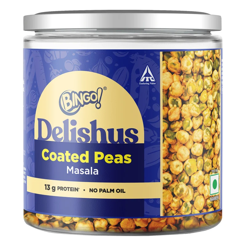 Bingo! Delishus Masala Coated Peas