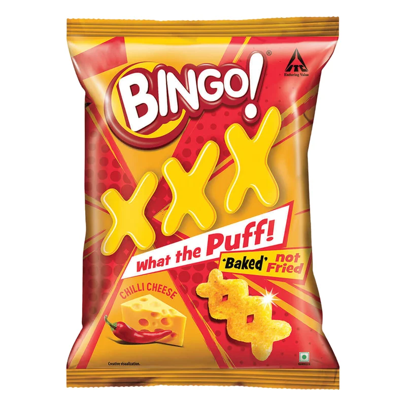 Bingo! XXX Chilli Cheese Baked Puffs