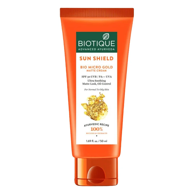 Biotique Micro Gold SPF 30 Matte Cream