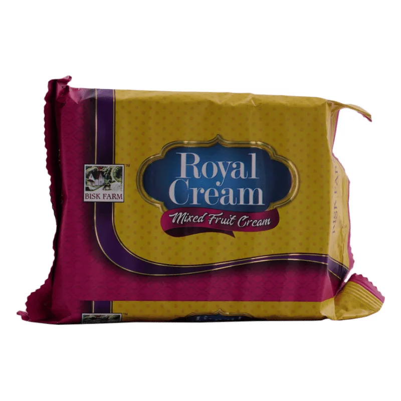 Bisk Farm Royal Cream Mixed Fruit Biscuits