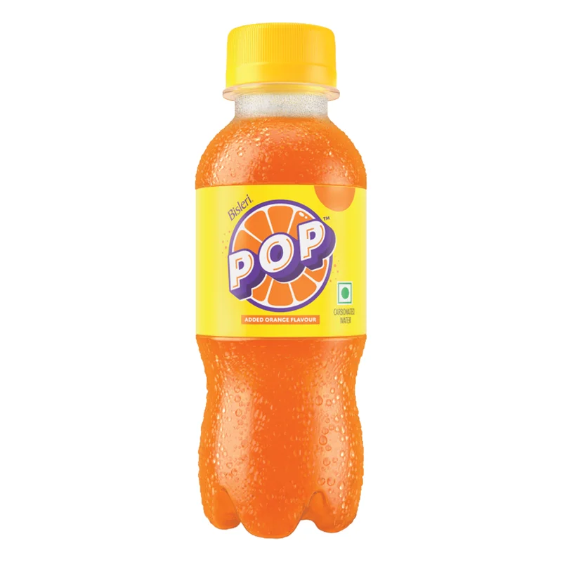 Bisleri Pop Orange Soft Drink