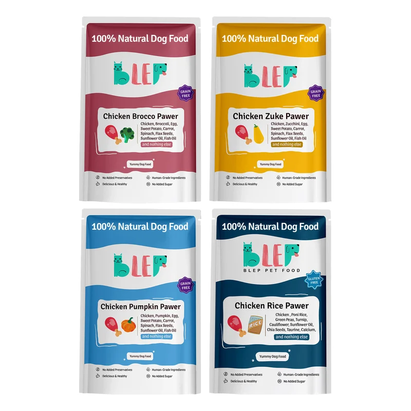 Blep Natural Chicken Dog Food - Variety Pack