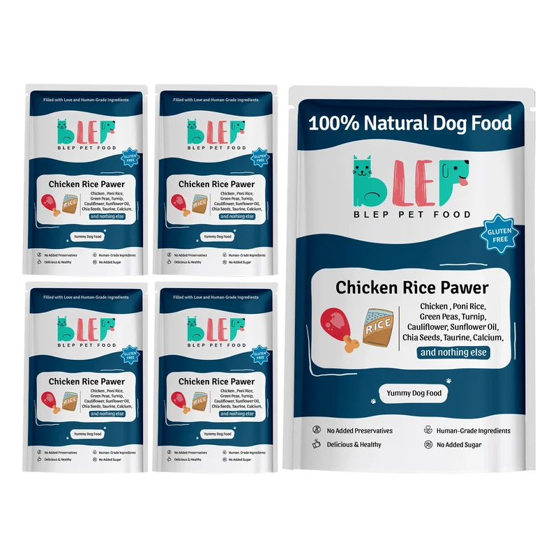 Blep Natural Dog Food - Chicken Rice Pawer